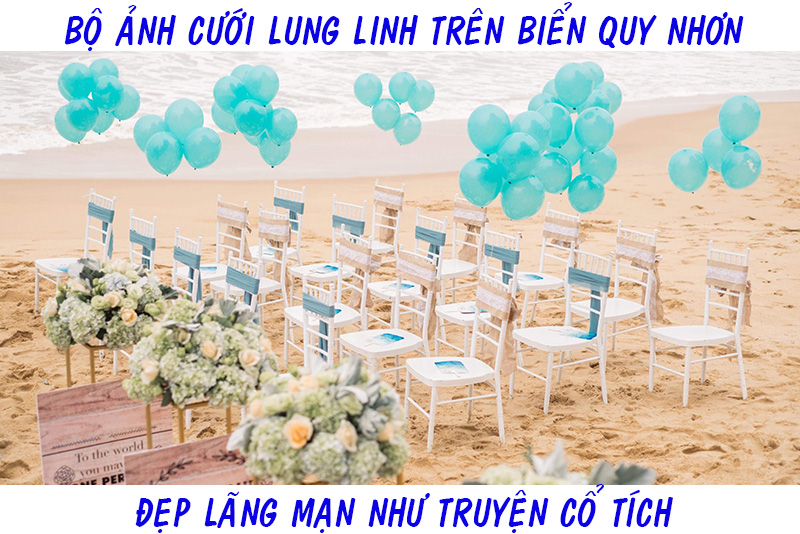 Đãm cưới trên bãi biển Quy Nhơn