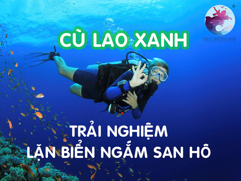 Lặn san hô ở Cù Lao Xanh